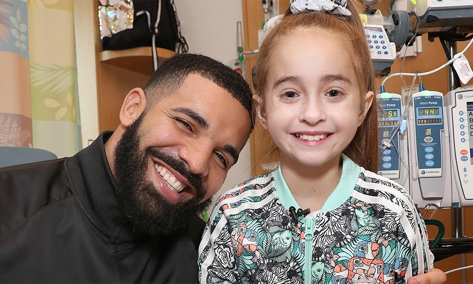 Drake Surprises Eleven Year Old Patient - Virgin Radio Oman